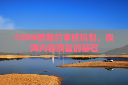CSDN博客的审核机制，保障内容质量的基石